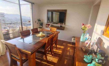 Venta 3Dorm-2Bañ-1Est-1Bdg vista privilegiada norte sur y poniente