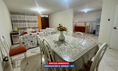 DEPARTAMENTO AMOBLADO 2DO PISO - URB. EL BOSQUE (ICA)