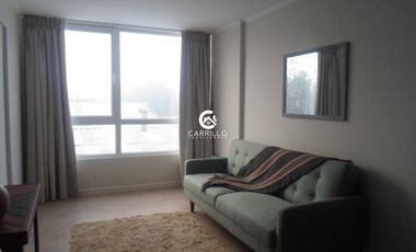 Arrendamos excelente depto amoblado con estacionamiento