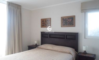 Arrendamos excelente depto amoblado con estacionamiento