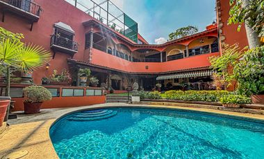 CASA CON ALBERCA, ÁREAS DE JUEGOS Y POTENCIAL AIRBNB EN ACAPANTZINGO, CUERNAVACA