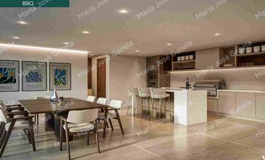 Hermosa Suite en penthouse, altura y media en área social, terraza cubierta de 11.52m² con vista espectacular en exclusiva zona de Santa Lucía Alta, sector Site Center.