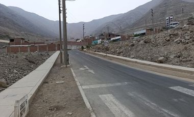 Terreno en Venta – Mirasol de Huampaní (Doble Frente)