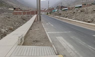 Terreno en Venta – Mirasol de Huampaní (Doble Frente)