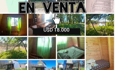 CABAÑA EN VENTA - EN TIMBUES