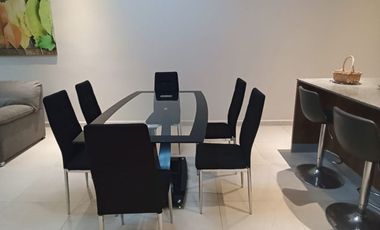 Departamento en renta en Playa del Carmen amueblado con alberca y seguridad