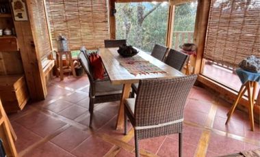 VENDO PRECIOSA CABAÑA DE MADERA EN TLALPUJAHUA, MICHOACAN