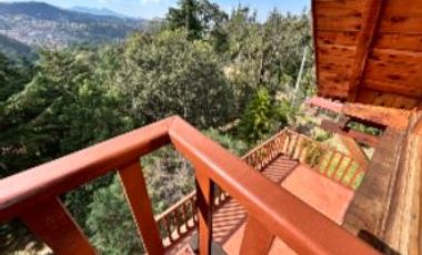 VENDO PRECIOSA CABAÑA DE MADERA EN TLALPUJAHUA, MICHOACAN