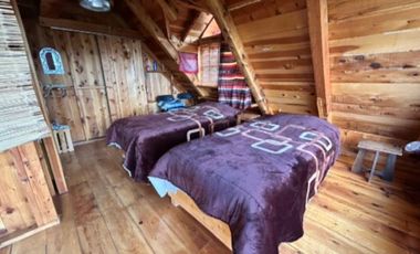 VENDO PRECIOSA CABAÑA DE MADERA EN TLALPUJAHUA, MICHOACAN