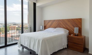 Te encantará este envidiable departamento amueblado, en la zona rosa de Guadalajara.