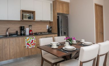 Gran oportunidad de vivir en la Colonia Americana en departamento totalmente amueblado.