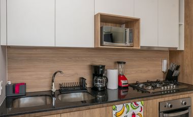 Gran oportunidad de vivir en la Colonia Americana en departamento totalmente amueblado.