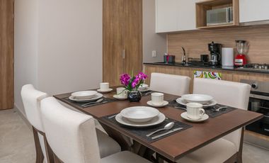 Gran oportunidad de vivir en la Colonia Americana en departamento totalmente amueblado.