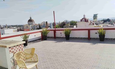 Departamento en renta amueblado centro de puebla a una cuadra de la catedral