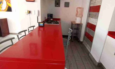 Departamento en renta amueblado centro de puebla a una cuadra de la catedral