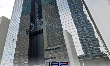 Office Space for Rent Plaza Bank Index 177sqm Semi Furnished Thamrin Area Near MRT
