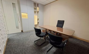 HOT STOCK FULL FURNISHED Disewakan Ruang Kantor 115sqm - Prudential Centre Kota Kasablanka - Menteng - Tebet