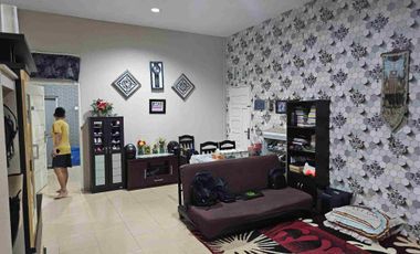 rumah bulatan dan footsal di Harapan raya.