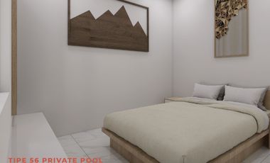 Villa Private Pool Passive Income & Bisa Dihuni