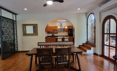 For Rent Mediterranean House, 4 BR Furnished with Pool - Location in Cipete, South Jakarta