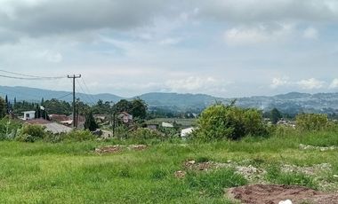 Hot Deal!!! Tanah Cocok Utk Vila atau Hunian View Kota di Jl. Anggrek, Wisata Lembang. Dkt Hotel Nirwana, Cikole, Bandung
