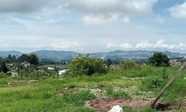 Hot Deal!!! Tanah Cocok Utk Vila atau Hunian View Kota di Jl. Anggrek, Wisata Lembang. Dkt Hotel Nirwana, Cikole, Bandung