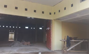 Di sewakan Gudang permanent bangunan  baru di jatiasih.  Bekasi.