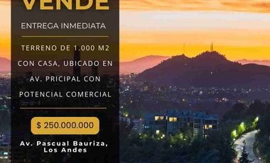 SE VENDE PROPIEDAD CON CASA HABITACIONAL - PORTENCIAL COMERCIAL