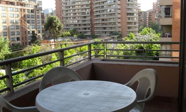 ARRIENDO LINDO DEPTO AMOBLADO (503)CERCA METRO ESC. MILITAR