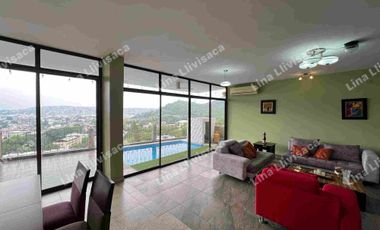 Casa de alquiler de 3 dormitorios, oficina y piscina (amoblada o semiamoblada), Urb. Los Senderos