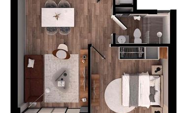 DEPARTAMENTO CON AMENIDADES 1 RECÁMARA