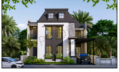 Rumah Cantik Cluster Mewah 2½ Lantai Design Modern Type 200 di Bukittinggi Sumatera Barat