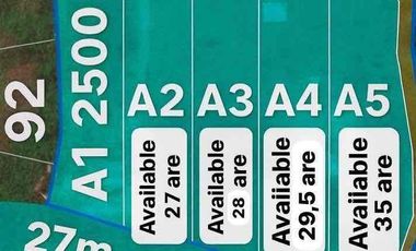 Dijual tanah kavling Langka clifffront ocean view berlokasi di Uluwatu