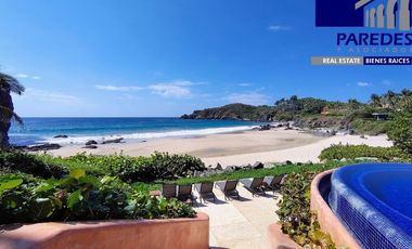 D212 Punta Ixtapa en Venta Departamento con vista la mar de 4 recamaras