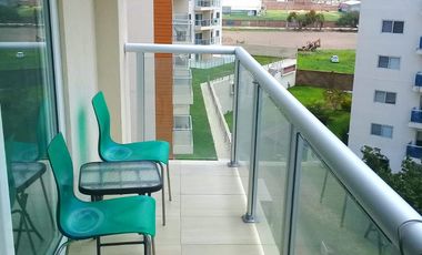 SE RENTA  Departamento amueblado (tipo loft) en Torre Nuvolé