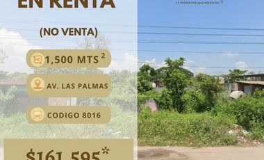 Terreno en renta en La Orilla, Lázaro Cárdenas