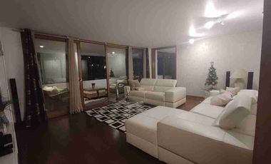 ARRIENDO DPTO AMOBLADO 250 MTS 4DORM 4BAÑ 2EST LAS CONDES