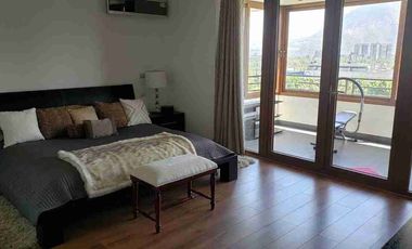 ARRIENDO DPTO AMOBLADO 250 MTS 4DORM 4BAÑ 2EST LAS CONDES