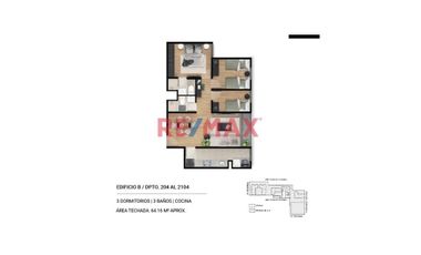 Moderno Departamento Dentro De Edificio Con Areas Comunes | Cerca De La Upn | Cercado De Lima