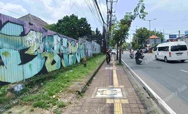 Tanah pinggir jalan utama Nusa Dua