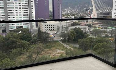 RENTA de Departamento Nuevo en Torre Verdalba Santa María , Monterrey NL