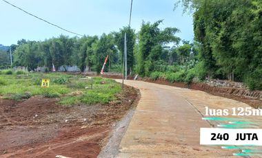 Tanah murah SHM Ready akses jalan lebar mangunsari