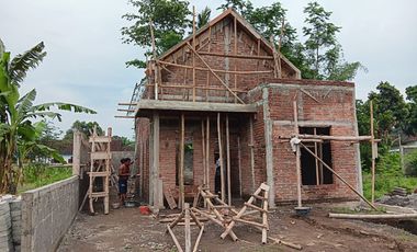 Rumah on progres bangun, legalitas SHM, PBG Selangkah ke Indo Mart
