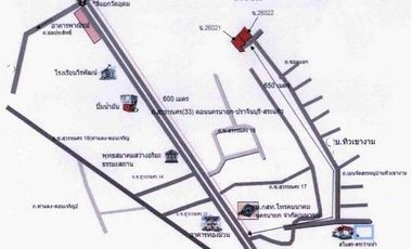 K00703 ขายบ้านเดี่ยว หมู่บ้านทิวเขางาม อำเภอเมืองนครนายก