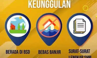 MURAH SEWA TANAH KOMERSIAL DI BSD