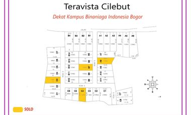 Kavling CICIL 3 THN Dekat Stasiun Cilebut