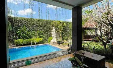 Dijual Rumah Klasik Luas Sejuk Asri+Private Pool Pakualaman Jogja.JARANG ADA TERBAIK