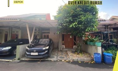 Rumah Over Kredit 89JT dkt Tol Sawangan di Puri Hasanah 5 Mampang