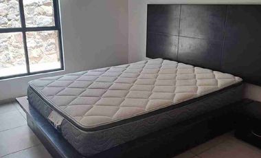 departamento planta baja amueblado, fraccionamiento zirandaro