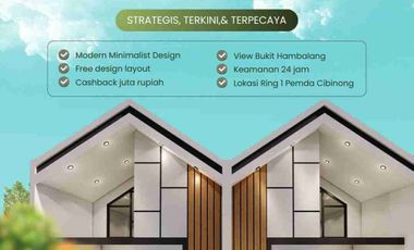 Rumah di dekat wakil bupati , selangkah ke jalan raya besar